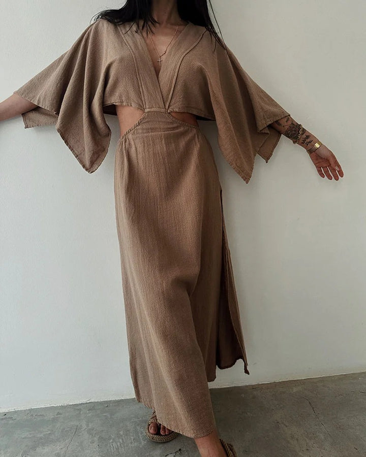 Ensemble chic en coton et lin