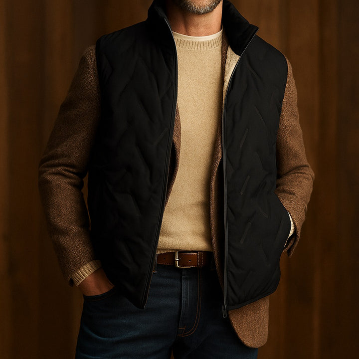 Doudoune sans manches sherpa