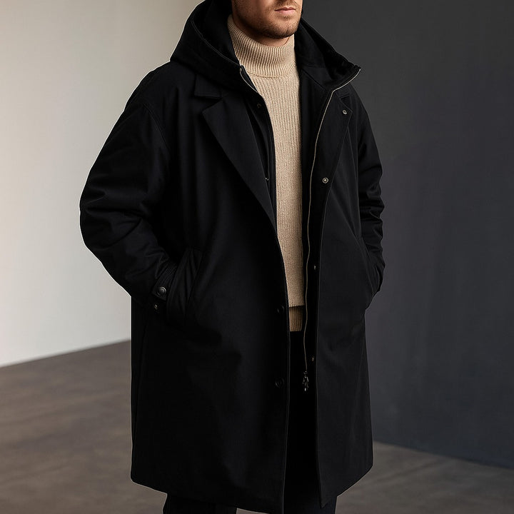 Manteau thermique à capuche