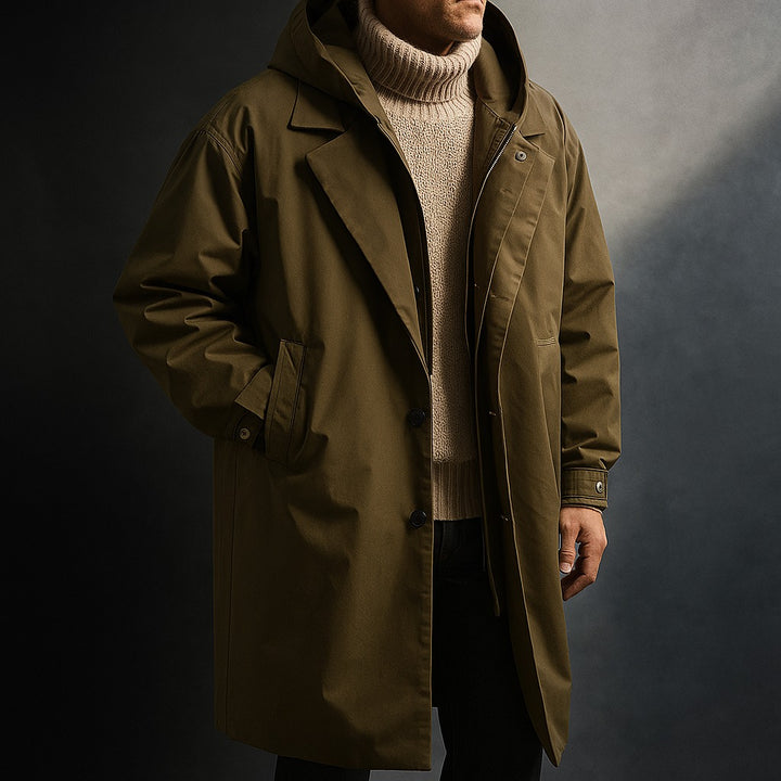 Manteau thermique à capuche