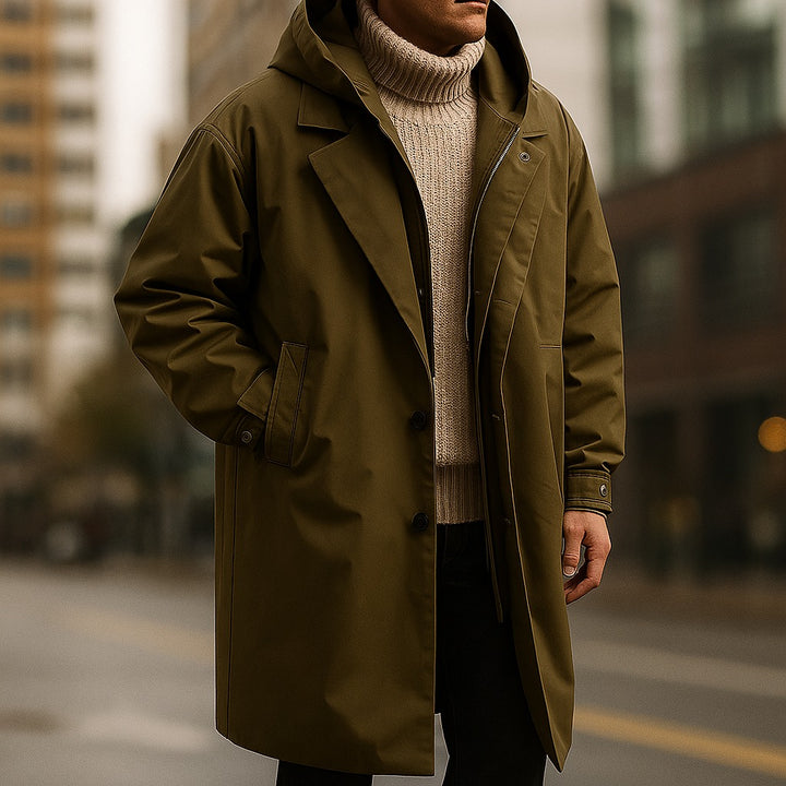 Manteau thermique à capuche