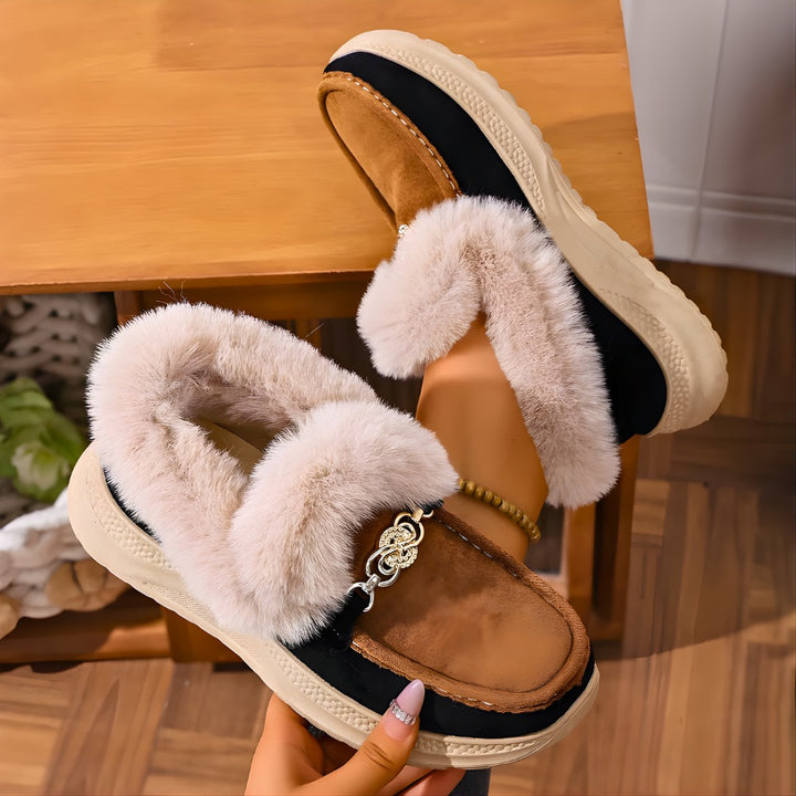 Mocassins en fourrure