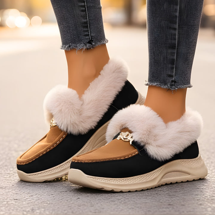 Mocassins en fourrure