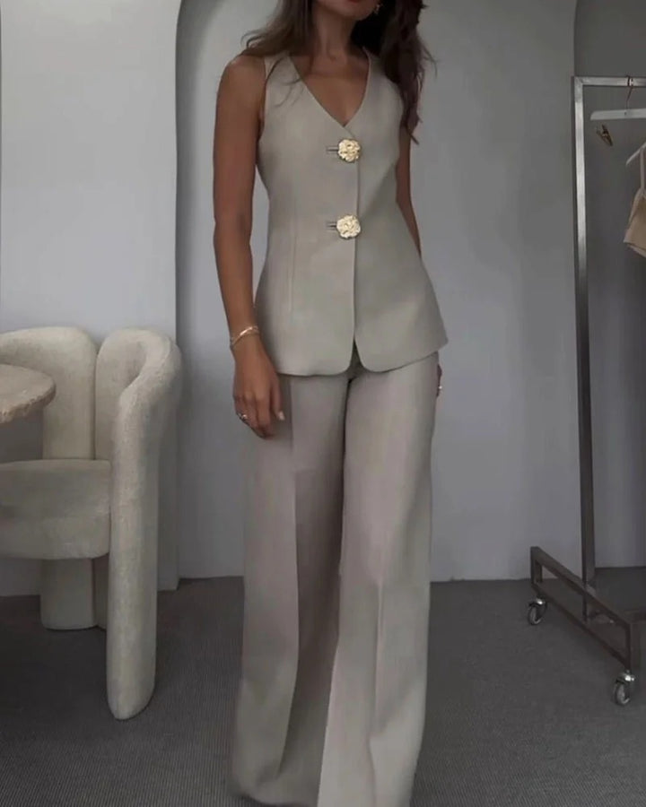 Ensemble deux pièces chic et élégant
