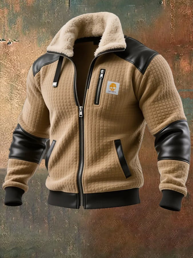 Veste d’Extérieur pour Homme à Intérieur Fourré