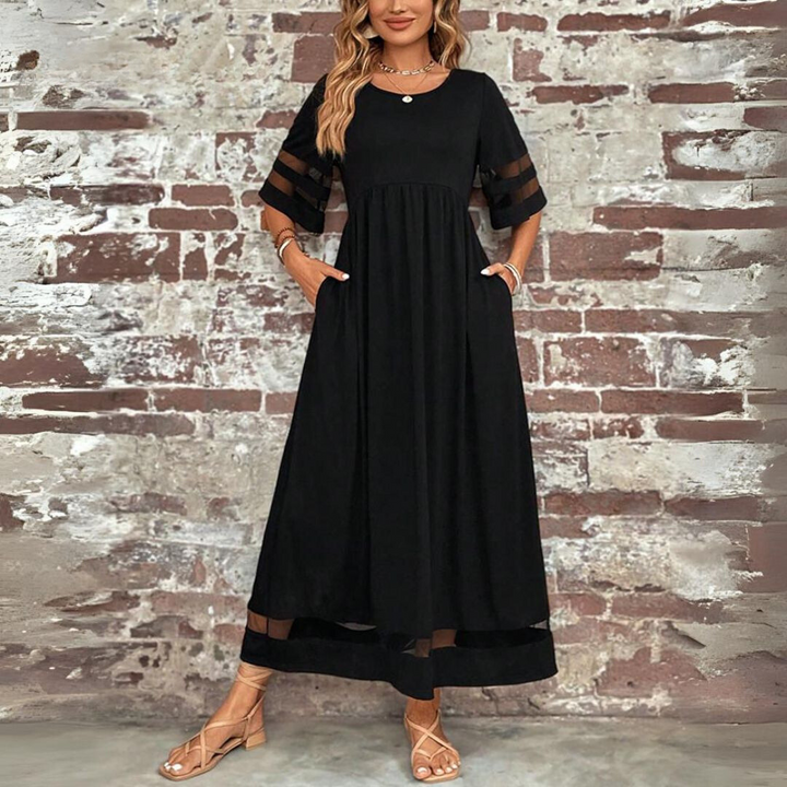Giovanna | Flattering Midi Dress that Slims the Belly
