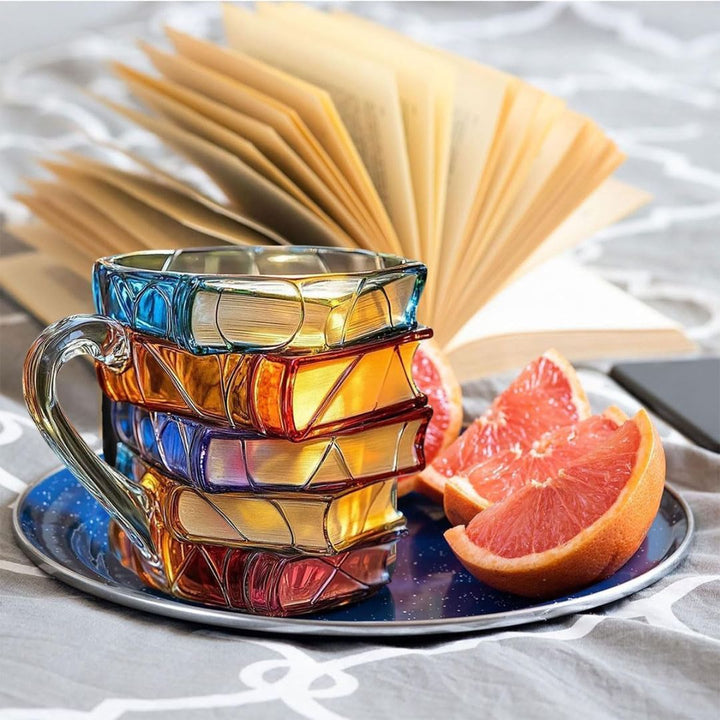 Mug de Livre 3D Fait Main Unique - Pièce Unique