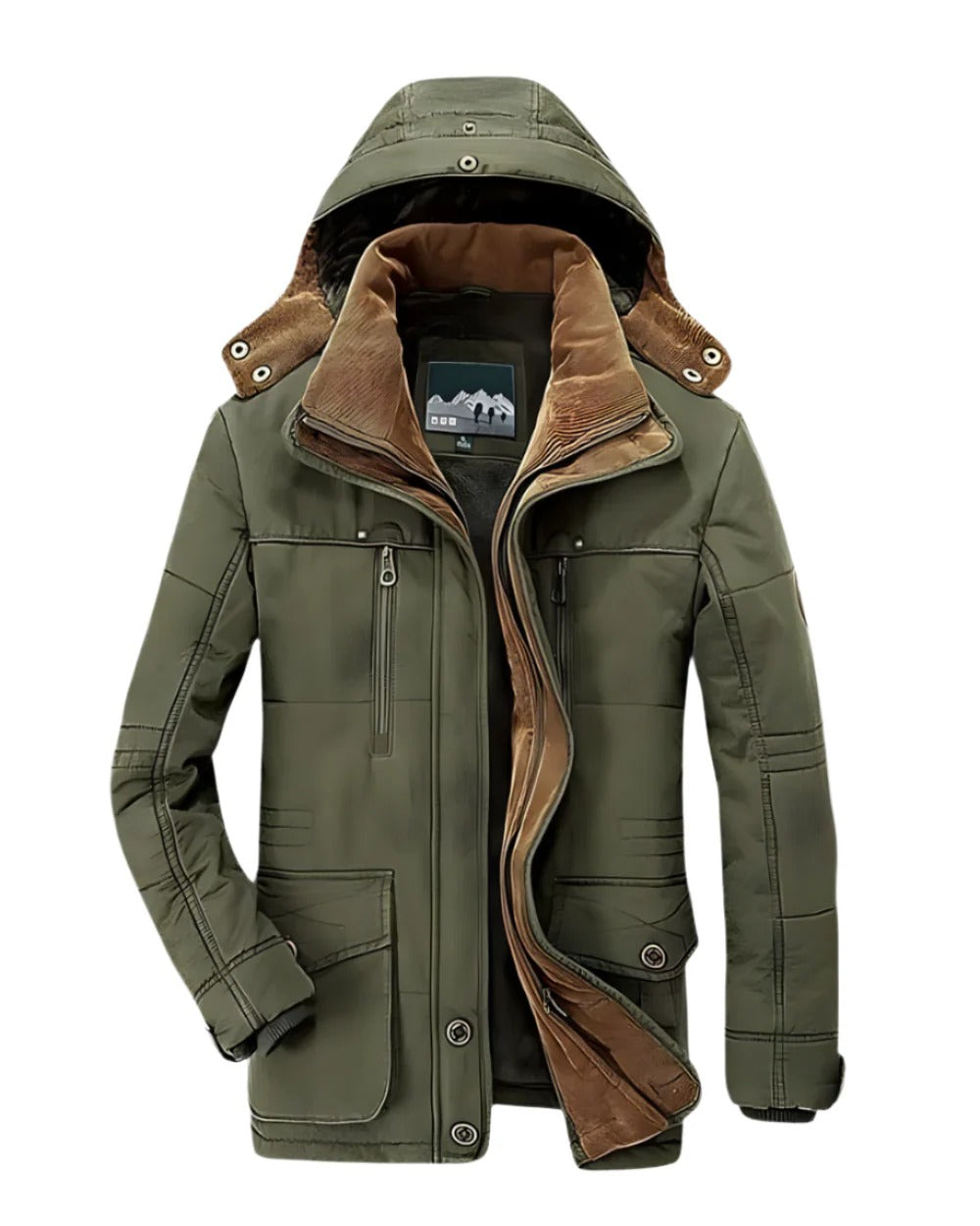Veste d'hiver matelassée