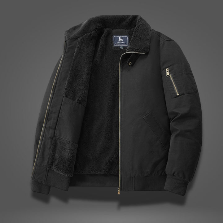 Veste bomber en polaire