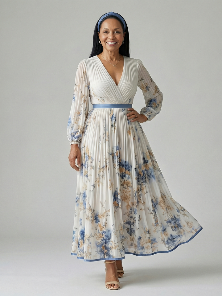 Teresa | Draped Midi Dress