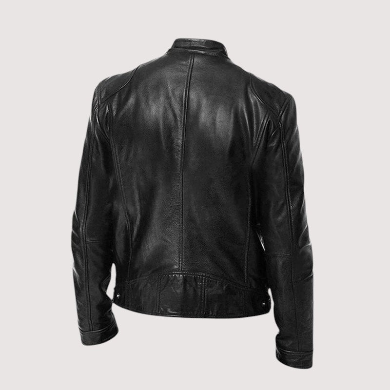 Veste en cuir pour homme