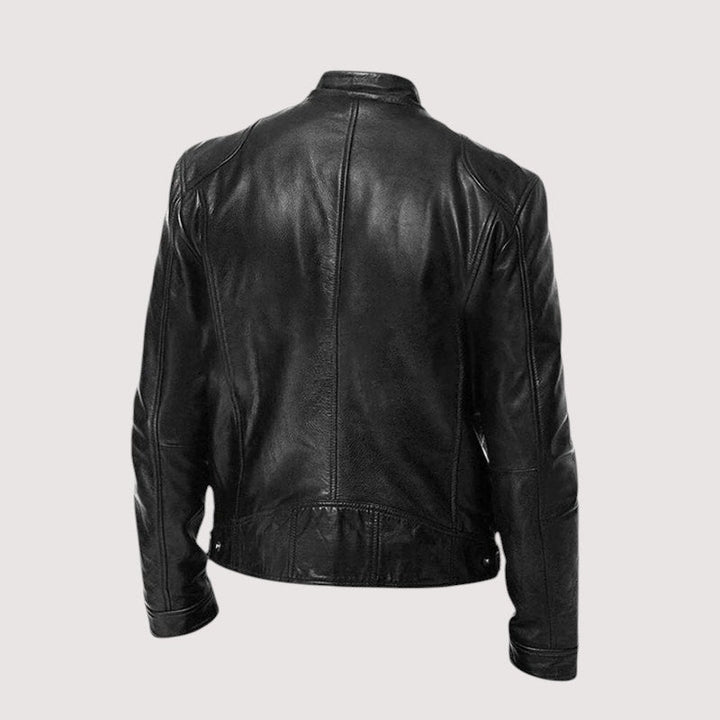 Veste en cuir pour homme