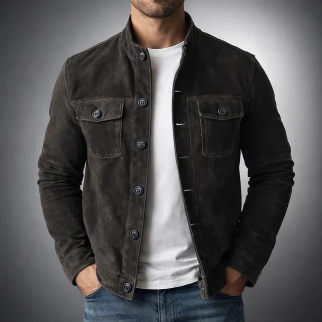 The Hudson Suede Jacket