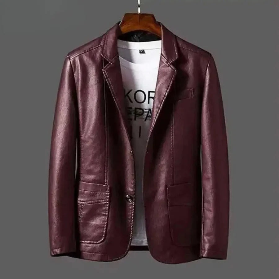 Veste en cuir de première qualité