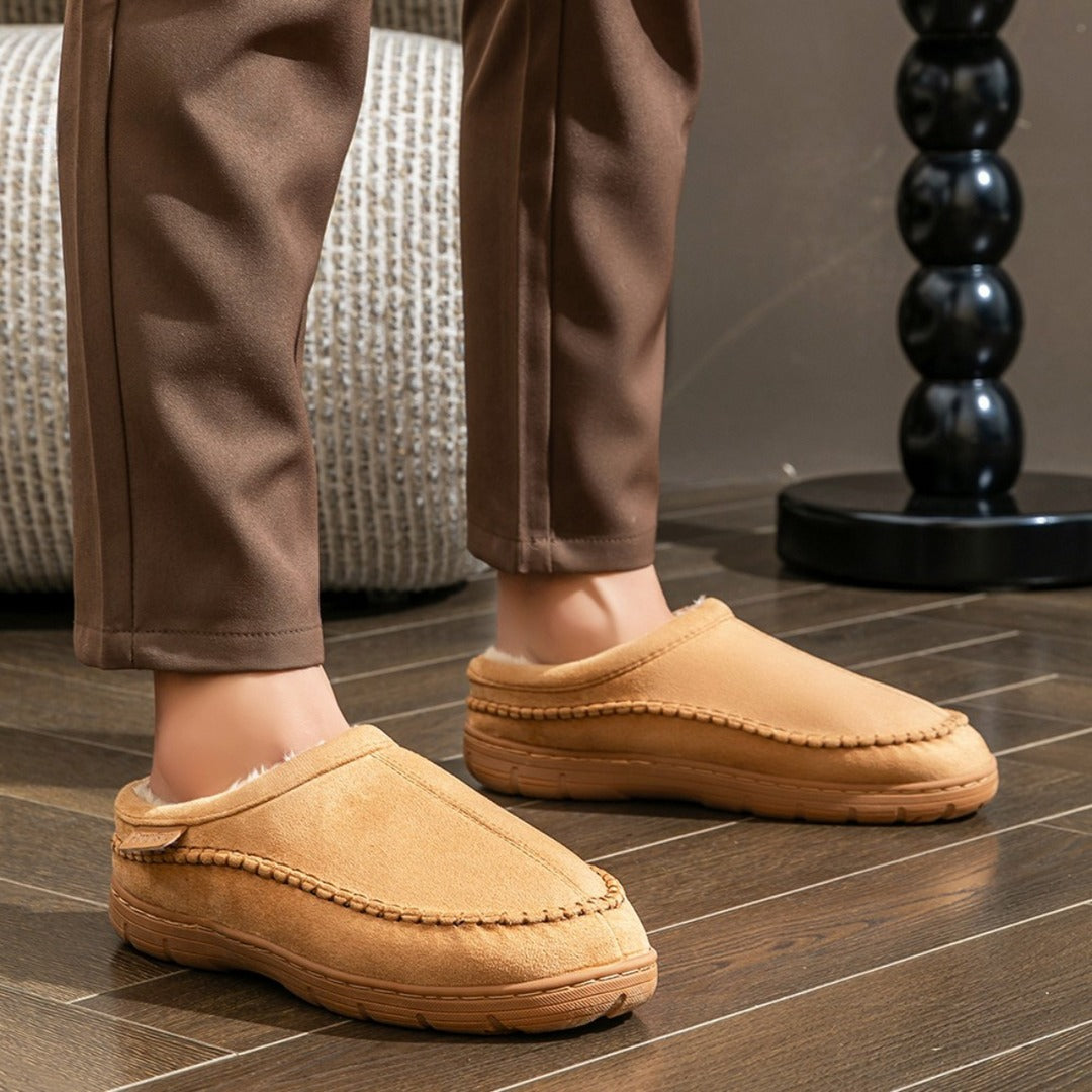 Chaussons doublure polaire pour homme