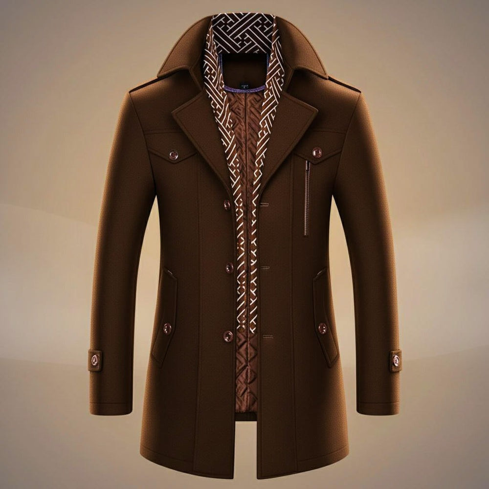 Manteau en laine vierge