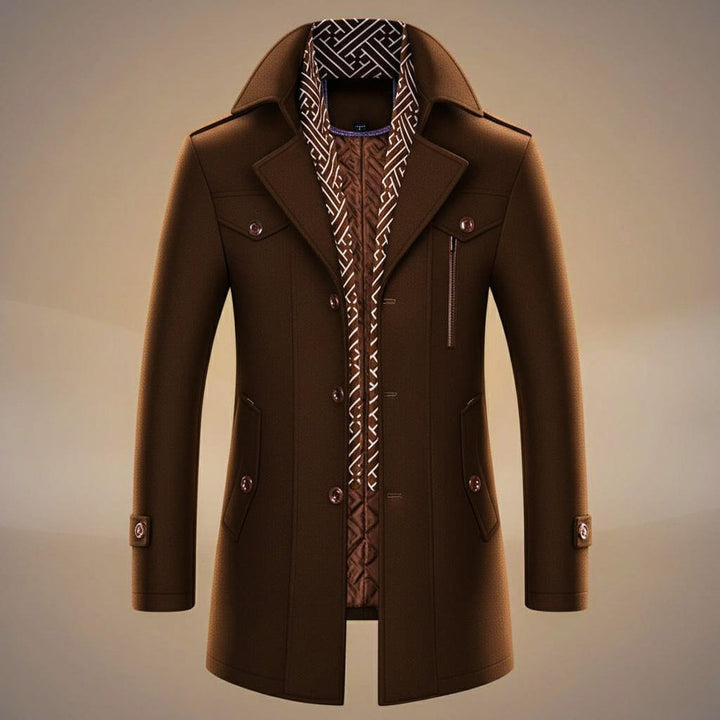 Manteau en laine vierge