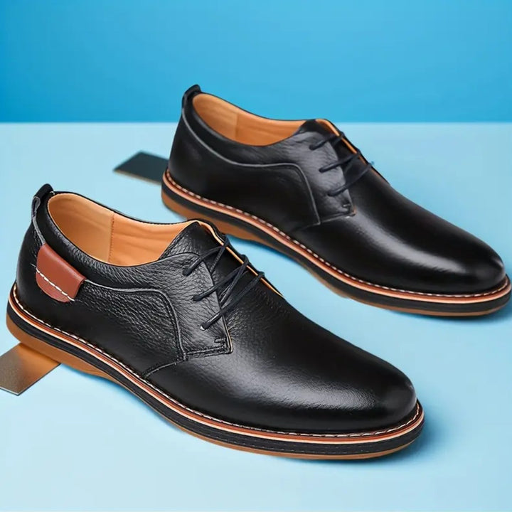 Alfredo - Chaussures en cuir véritable