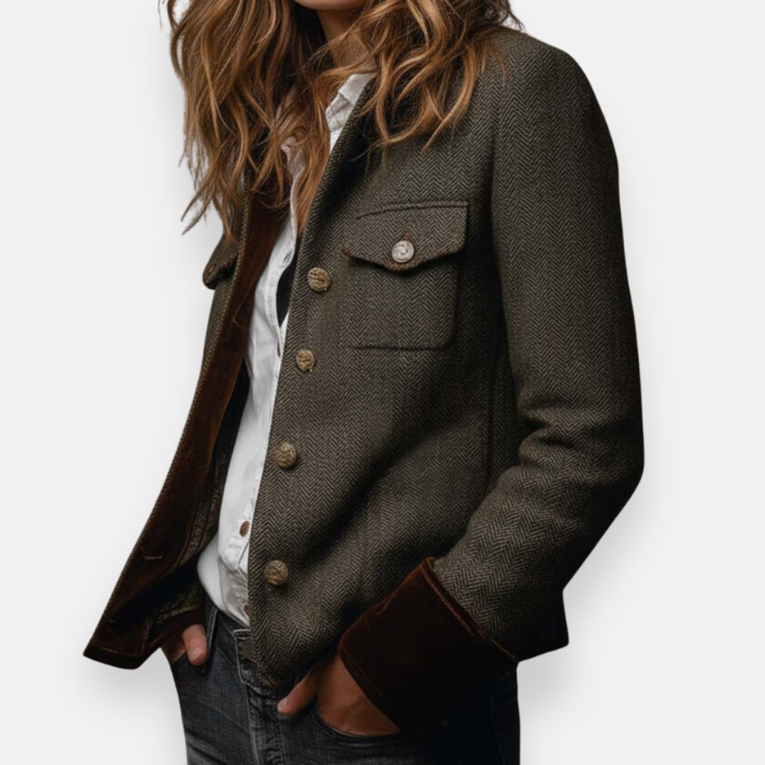 TWEED JACKET FOR WOMEN