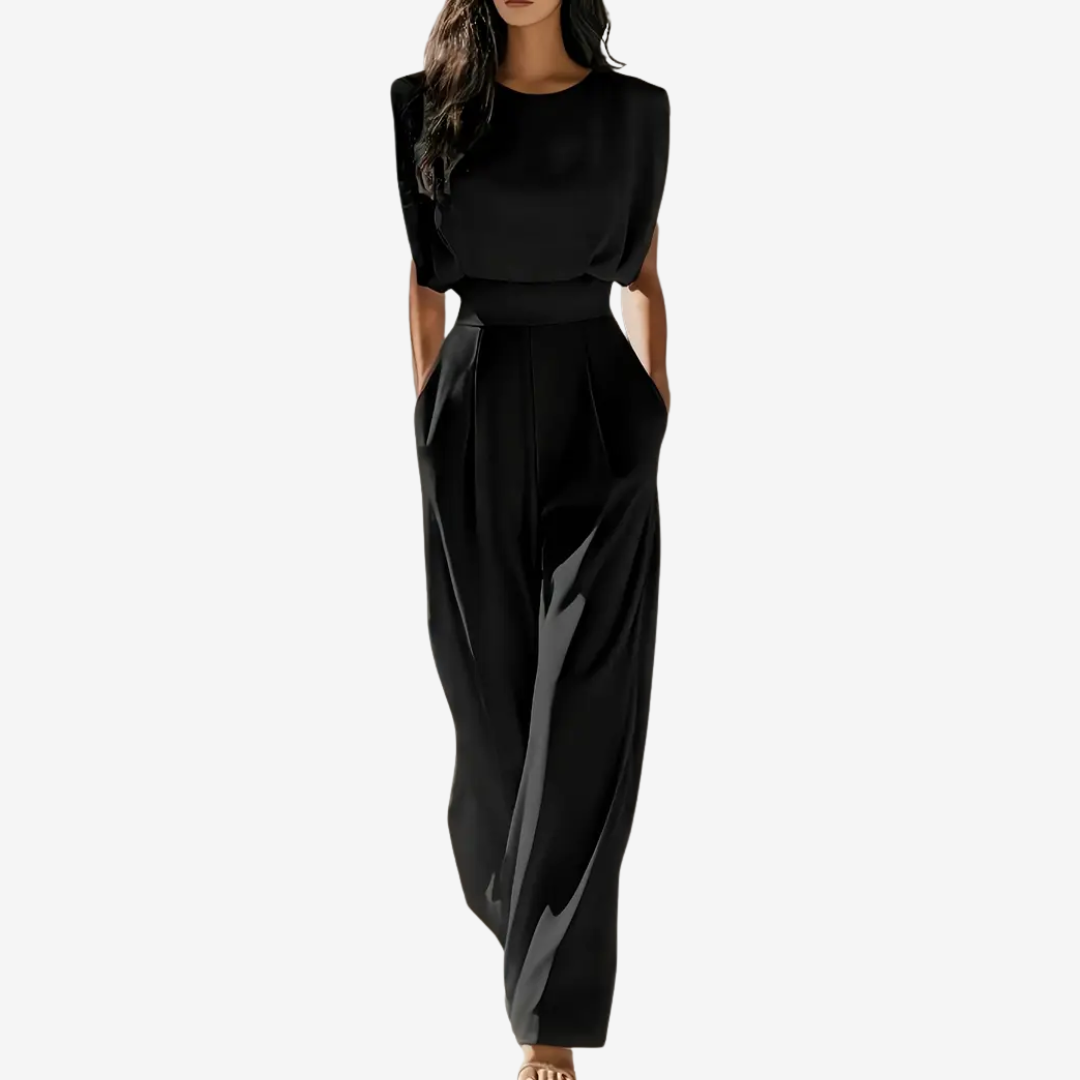 Ariia™ Defined Waist Jumpsuit