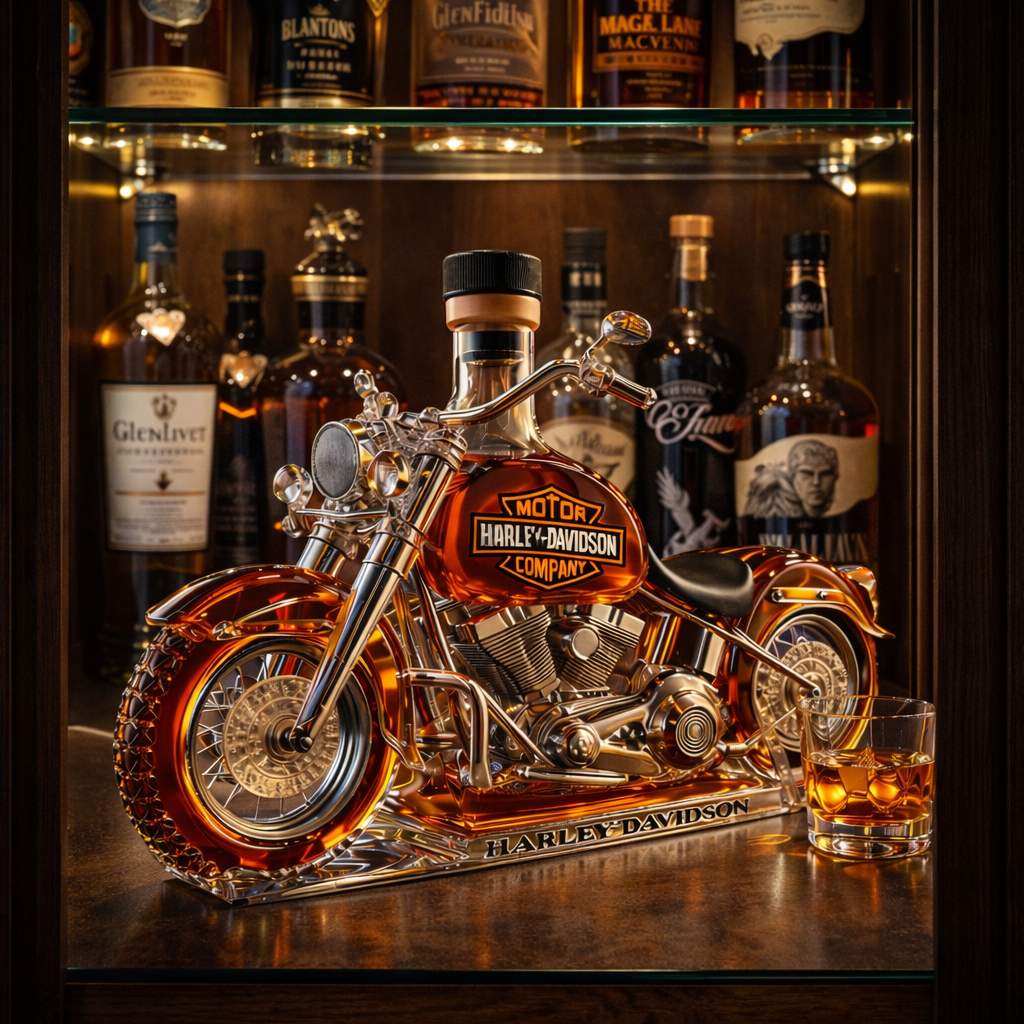Bouteille de Whisky - Édition Harley Davidson