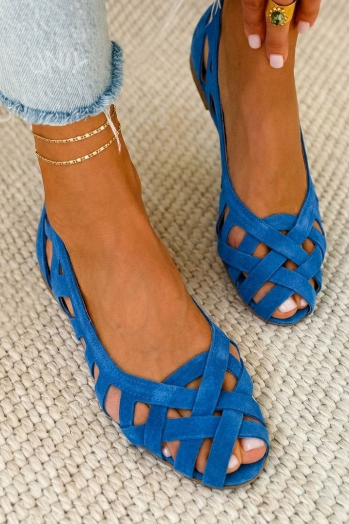 WOVEN SUMMER SANDALS FOR WOMEN