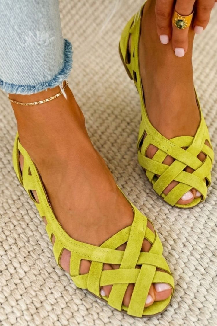 WOVEN SUMMER SANDALS FOR WOMEN