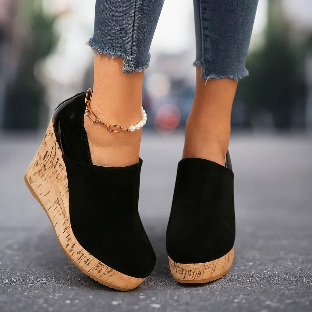 Chaussures à Plateformes Compensées