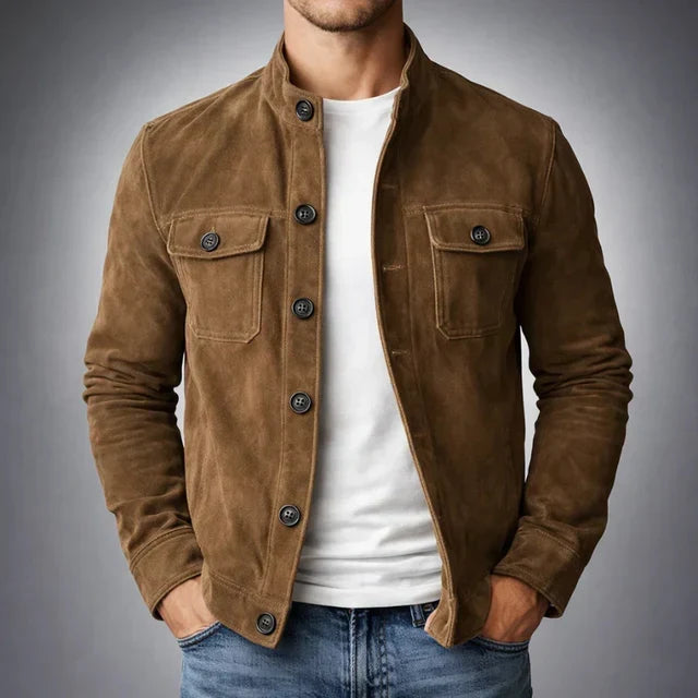 The Hudson Suede Jacket