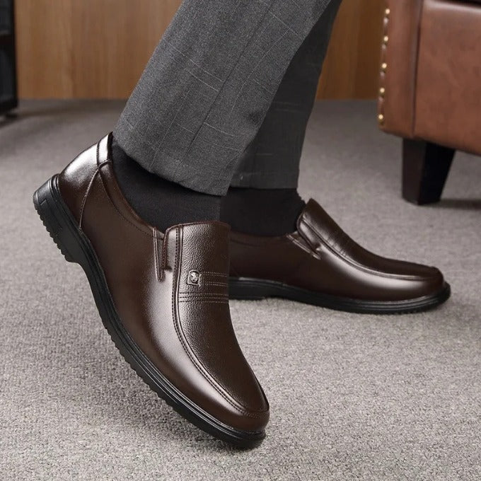 Les chaussures en cuir Edgar