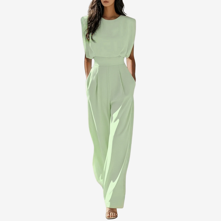 Ariia™ Defined Waist Jumpsuit