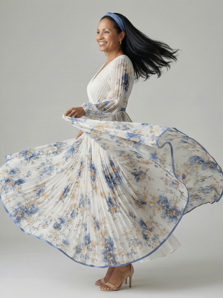 Teresa | Draped Midi Dress