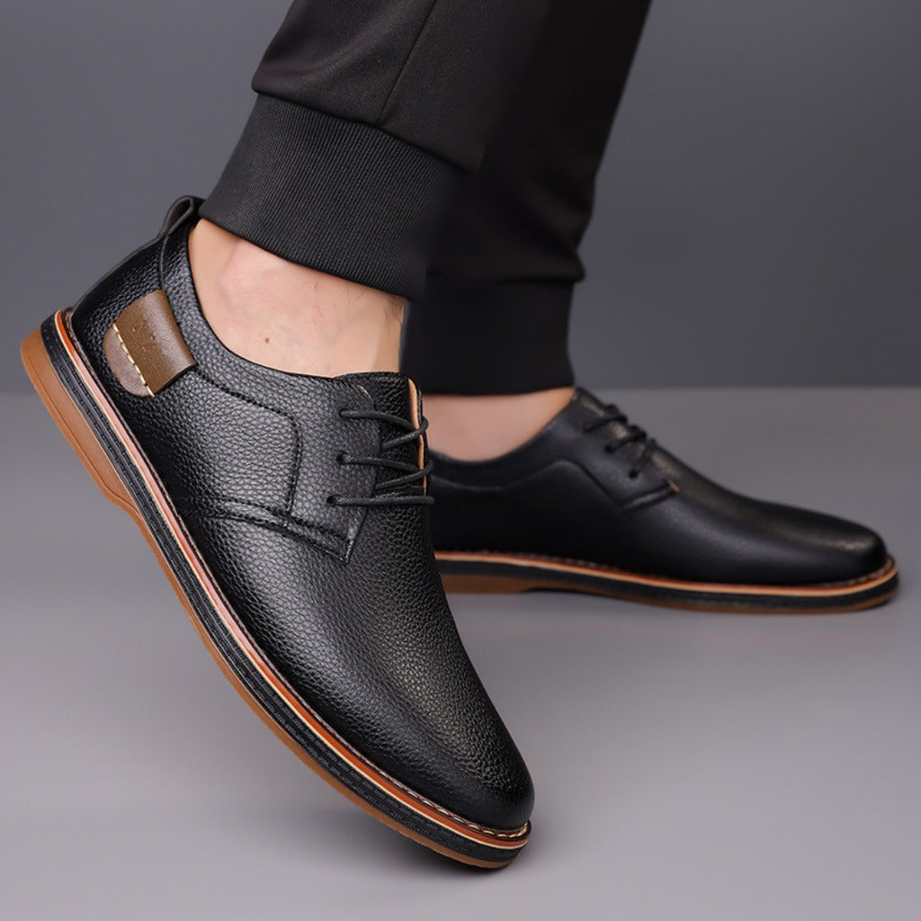 Alfredo - Chaussures en cuir véritable
