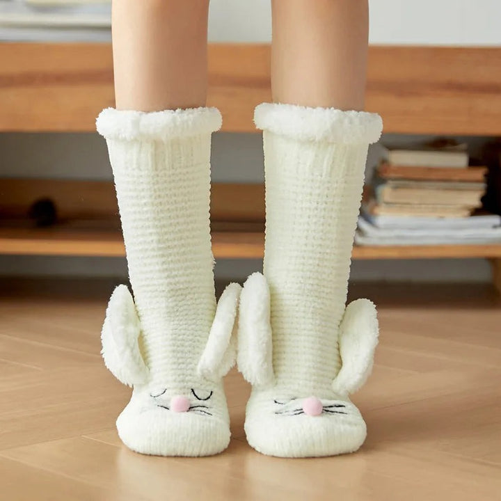 Chaussettes moelleuses Lapinou