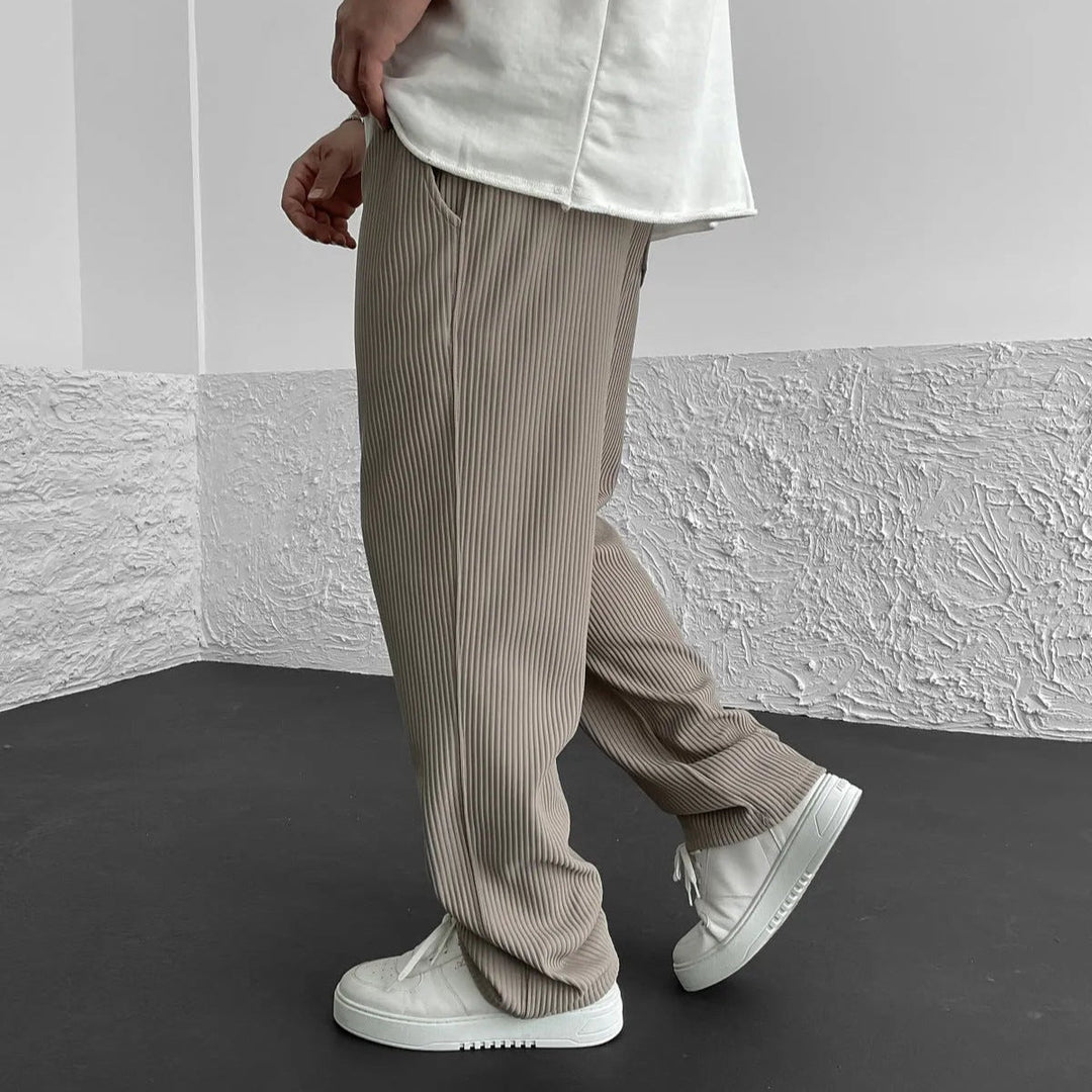 Pantalon en tricot décontracté