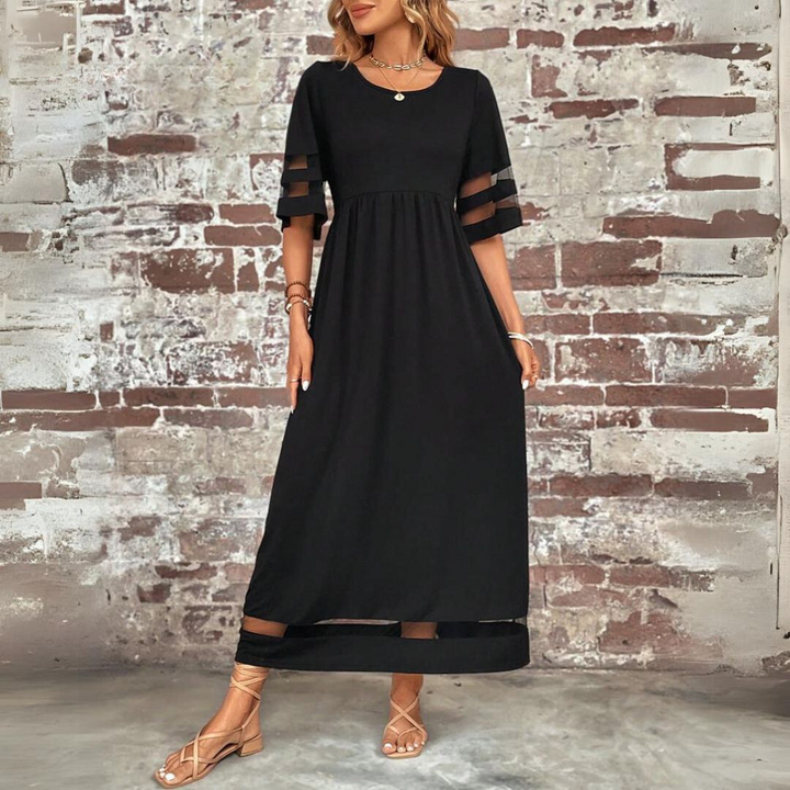Giovanna | Flattering Midi Dress that Slims the Belly