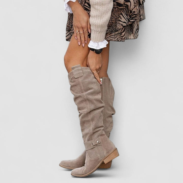 Hazel | Slouch Knee-High Boot