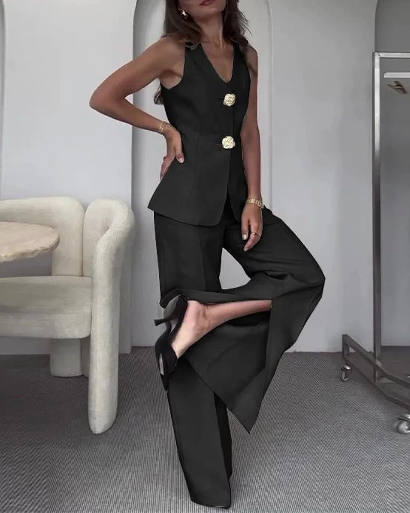 Ensemble deux pièces chic et élégant