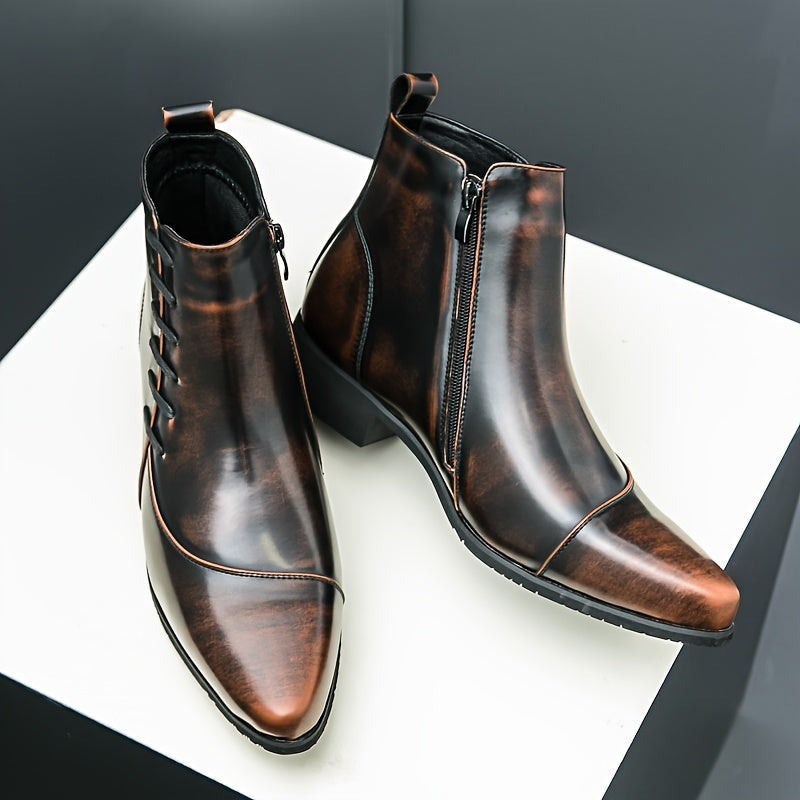 BOTTINES EN CUIR SAMUEL THATCHER