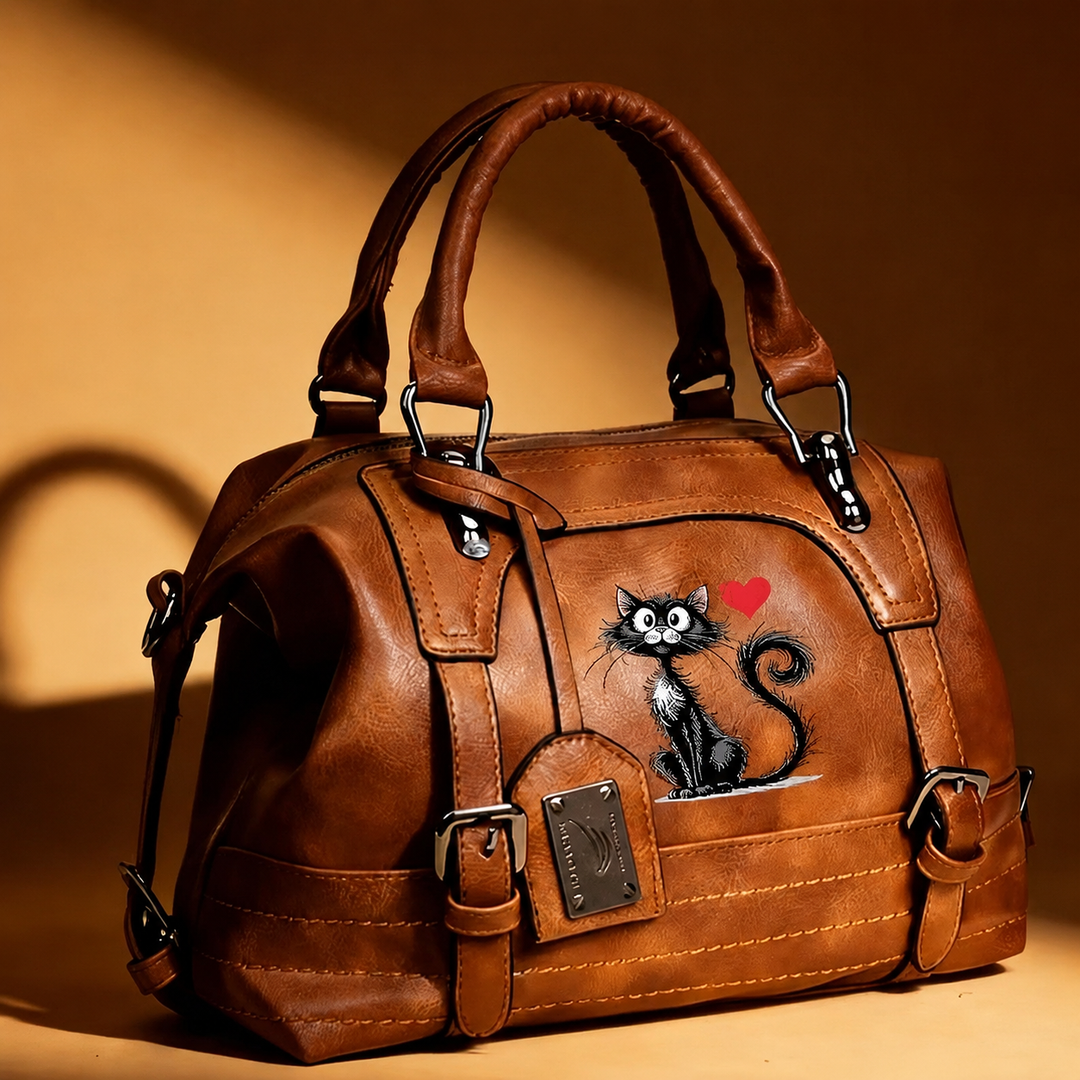 Whiskers Heart Bag