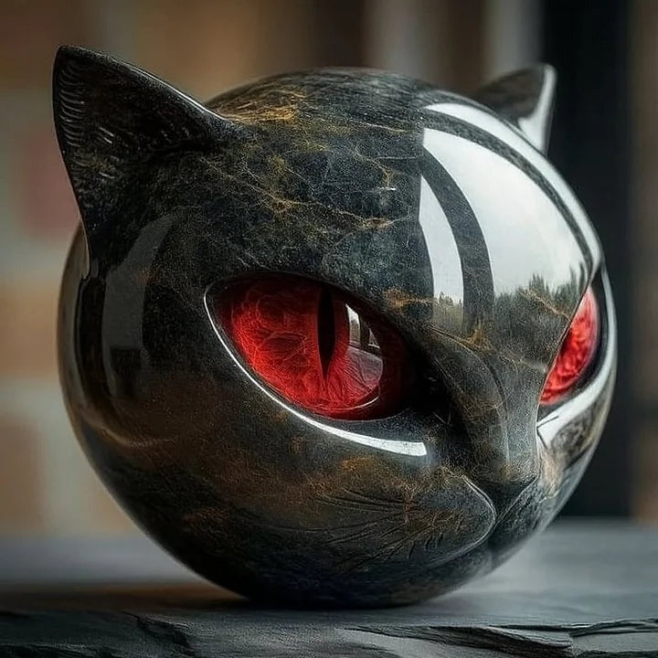 Sculpture de chat Mystica
