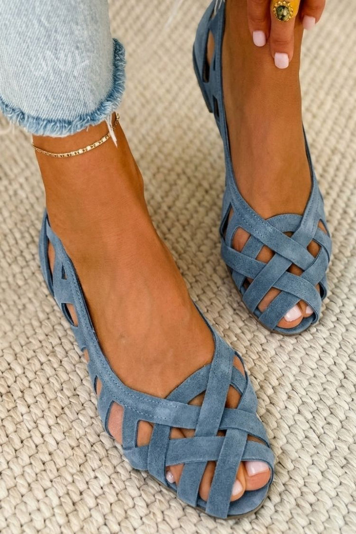 WOVEN SUMMER SANDALS FOR WOMEN