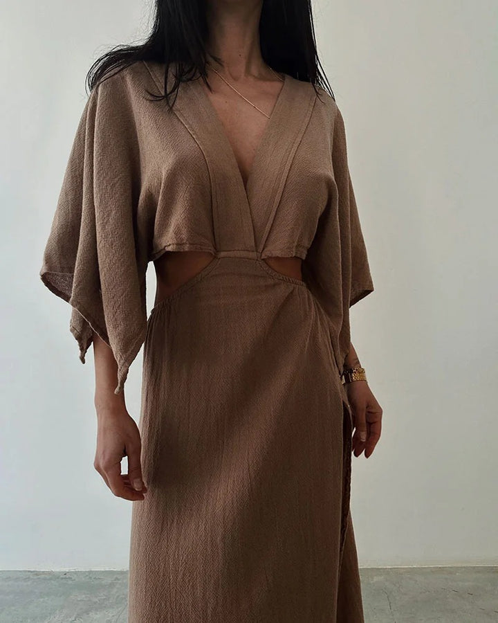 Ensemble chic en coton et lin