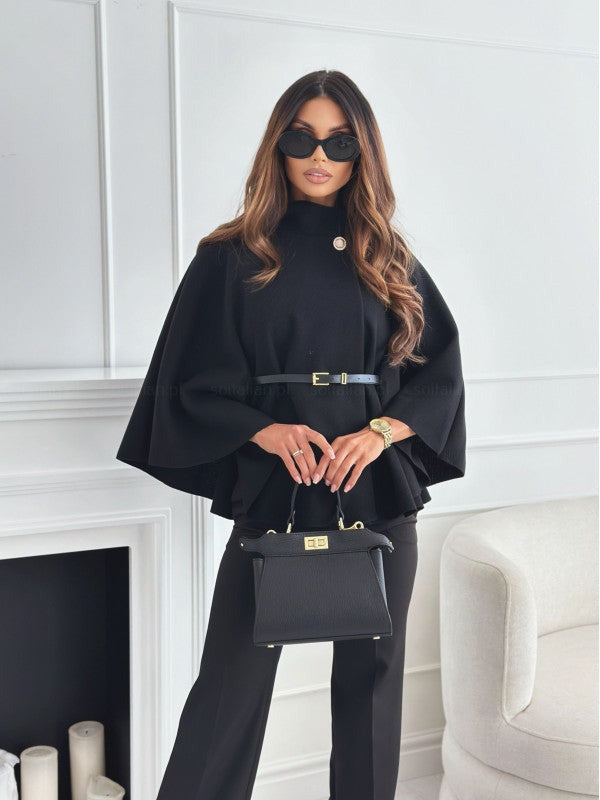 Veste papillon chic avec ceinture