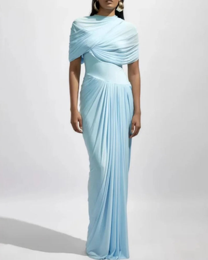Robe cape élégante
