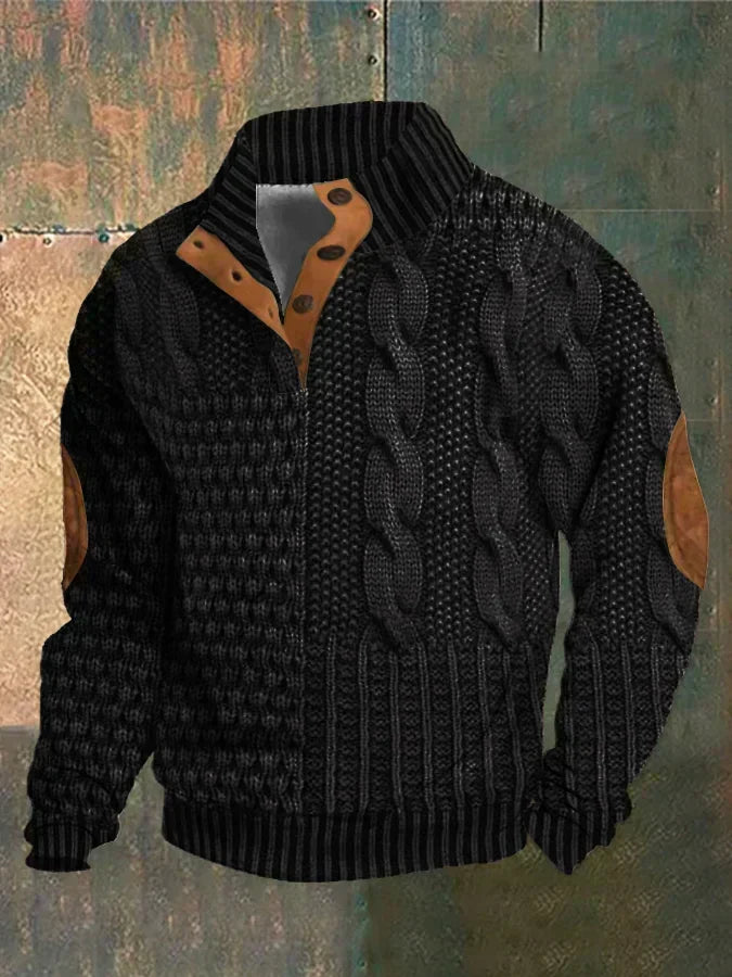 WARM PATTERNED PULLOVER