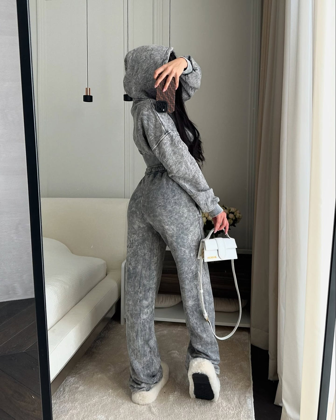 Ensemble survêtement cosy et ajusté