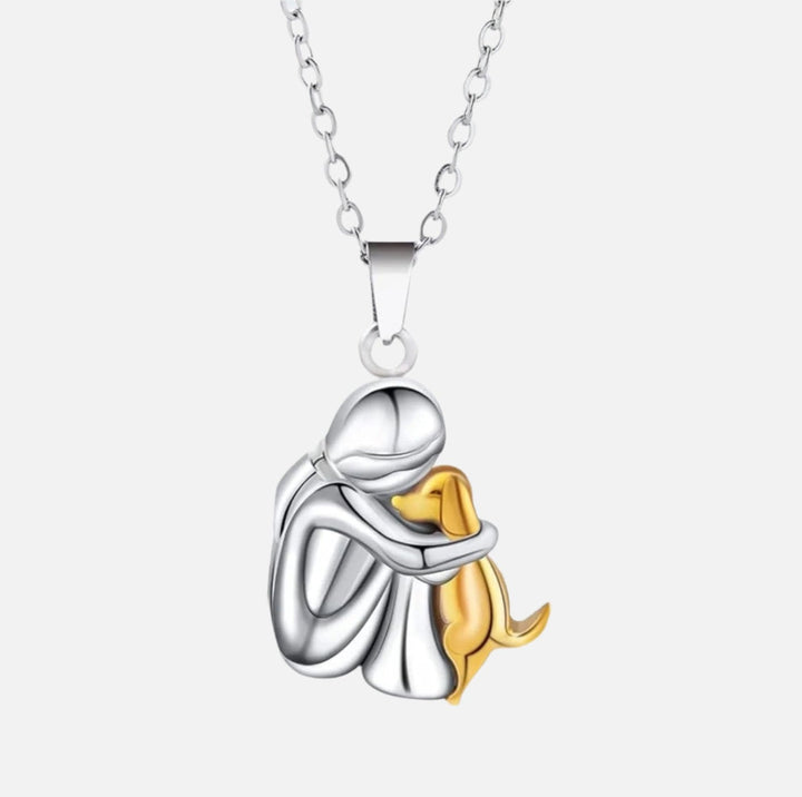 Collier pendentif chien