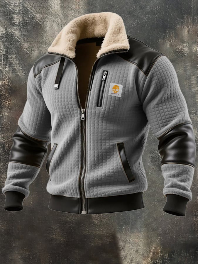 Veste d’Extérieur pour Homme à Intérieur Fourré