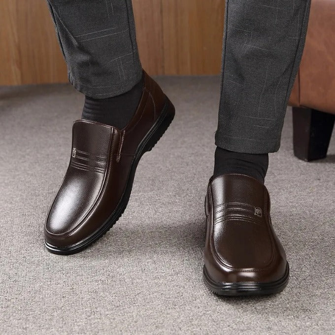 Les chaussures en cuir Edgar